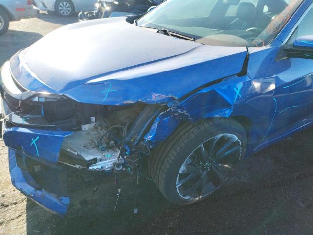 19XFC2F82KE206473 - 2019 HONDA CIVIC SPORT Azul foto 9