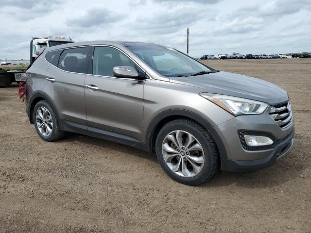 5XYZUDLA3DG047370 - 2013 HYUNDAI SANTA FE S SILVER photo 4