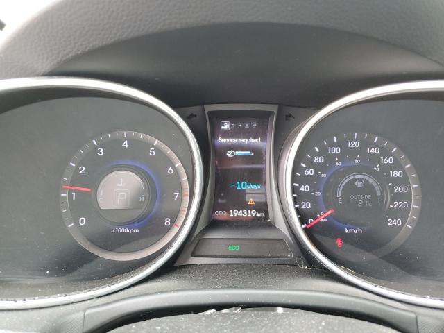 5XYZUDLA3DG047370 - 2013 HYUNDAI SANTA FE S SILVER photo 9