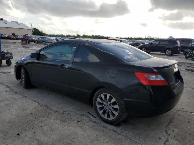 2HGFG12979H512825 - 2009 HONDA CIVIC EXL BLACK photo 2