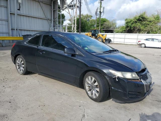 2HGFG12979H512825 - 2009 HONDA CIVIC EXL 黑色 照片 4