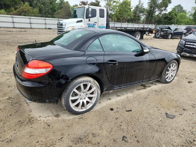 WDBWK56FX7F148904 - 2007 MERCEDES-BENZ SLK 350 BLACK photo 3