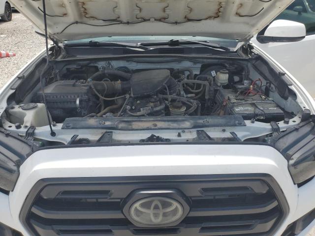 5TFAX5GN5JX108380 - 2018 TOYOTA TACOMA DOUBLE CAB Белый фото 11