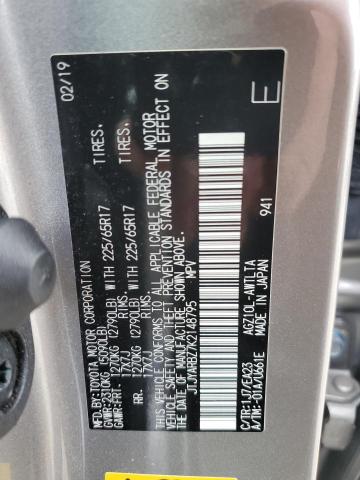 JTJYARBZ7K2148795 - 2019 LEXUS NX 300 BASE Gümüş foto 14