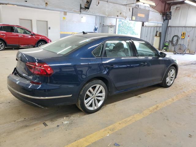 1VWLA7A30KC004723 - 2019 VOLKSWAGEN PASSAT WOLFSBURG BLUE photo 3