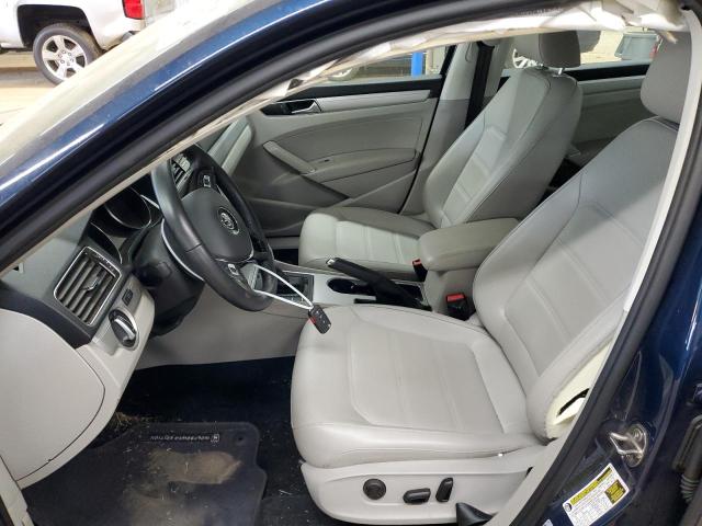 1VWLA7A30KC004723 - 2019 VOLKSWAGEN PASSAT WOLFSBURG BLUE photo 7