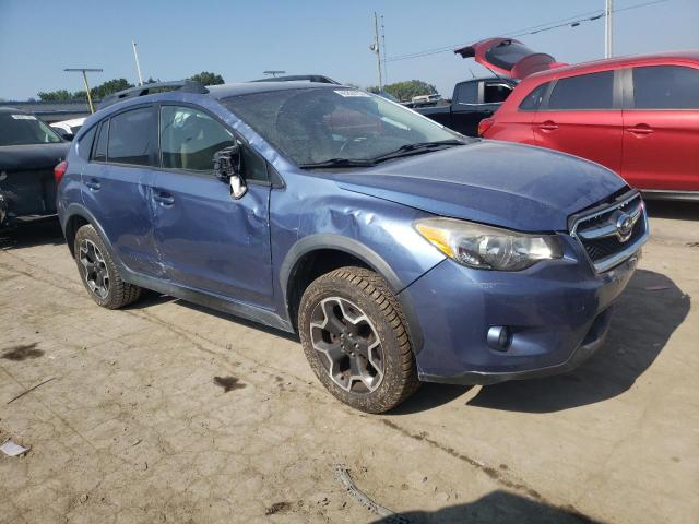 JF2GPAGC4E8312073 - 2014 SUBARU XV CROSSTR 2.0 LIMITED BLUE photo 4