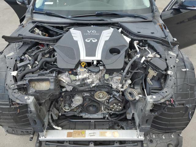 JN1EV7AP8JM351344 - 2018 INFINITI Q50 LUXE BLACK photo 11