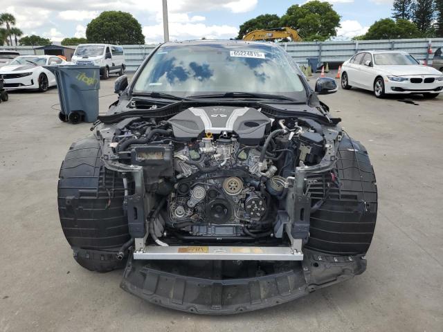 JN1EV7AP8JM351344 - 2018 INFINITI Q50 LUXE BLACK photo 5