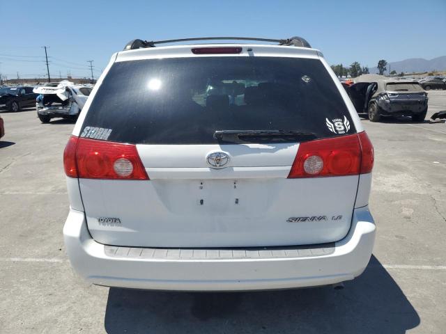 5TDZK23C58S215885 - 2008 TOYOTA SIENNA CE WHITE photo 6