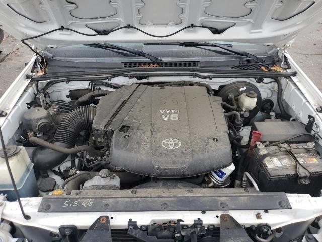 3TMLU4EN3EM146832 - 2014 TOYOTA TACOMA DOUBLE CAB WHITE photo 11