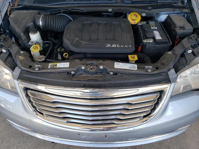 2C4RC1BG5GR232091 - 2016 CHRYSLER TOWN & COU TOURING BLUE photo 12