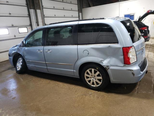 2C4RC1BG5GR232091 - 2016 CHRYSLER TOWN & COU TOURING BLUE photo 2