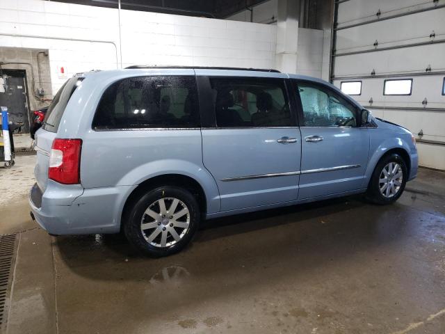 2C4RC1BG5GR232091 - 2016 CHRYSLER TOWN & COU TOURING BLUE photo 3