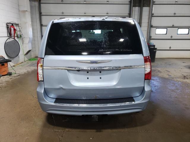 2C4RC1BG5GR232091 - 2016 CHRYSLER TOWN & COU TOURING BLUE photo 6