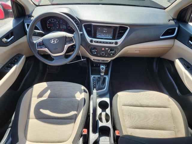 3KPC24A60NE171492 - 2022 HYUNDAI ACCENT SE RED photo 8