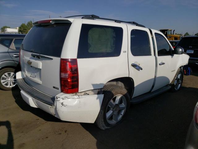 1GNFK33249R100265 - 2009 CHEVROLET TAHOE K1500 LTZ WHITE photo 3