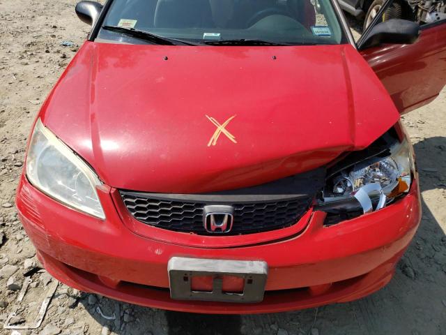 1HGEM22394L057381 - 2004 HONDA CIVIC DX VP Rot Foto 11