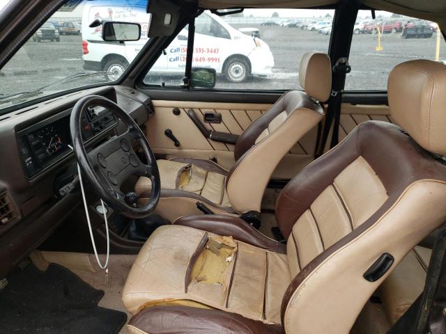 WVWCA0156GK012284 - 1986 VOLKSWAGEN CABRIOLET BROWN photo 7