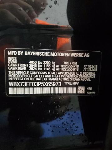 WBX73EF03P5X65973 - 2023 BMW X1 XDRIVE28I BLACK photo 13