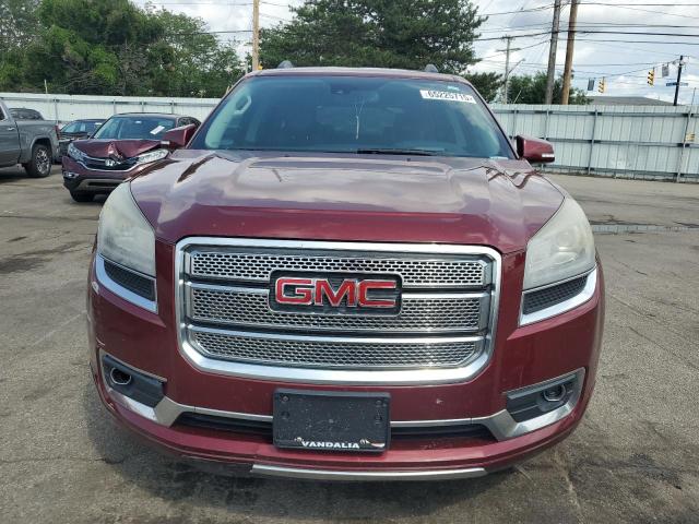 1GKKVTKD9FJ111472 - 2015 GMC ACADIA DENALI BURGUNDY photo 5
