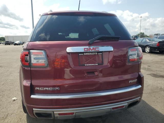 1GKKVTKD9FJ111472 - 2015 GMC ACADIA DENALI BURGUNDY photo 6