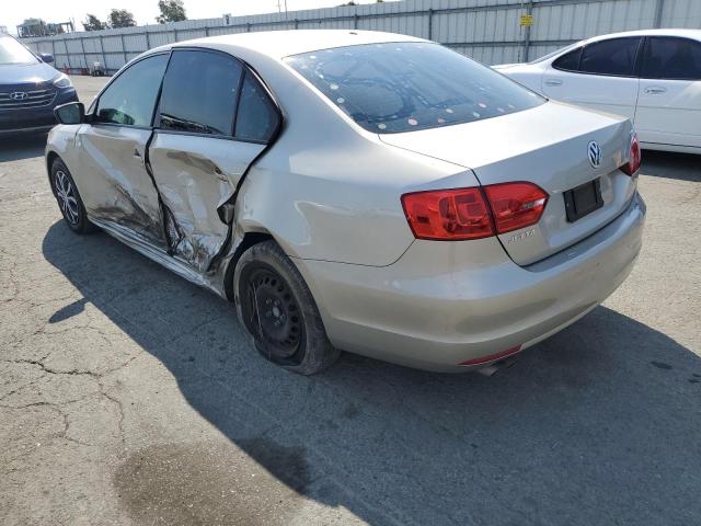 3VW2K7AJ3EM208541 - 2014 VOLKSWAGEN JETTA BASE 棕色 照片 2