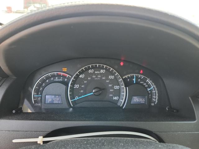 4T4BF1FK0CR240900 - 2012 TOYOTA CAMRY BASE WHITE photo 9