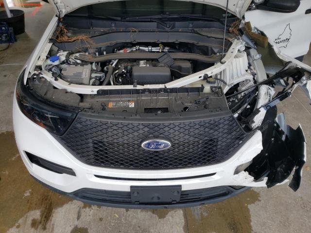 1FM5K8AB5NGA99522 - 2022 FORD EXPLORER POLICE INTERCEPTOR 白色 照片 12