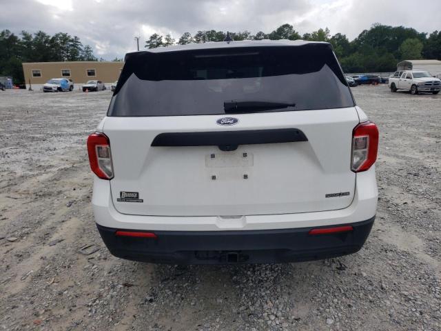 1FM5K8AB5NGA99522 - 2022 FORD EXPLORER POLICE INTERCEPTOR WHITE photo 6