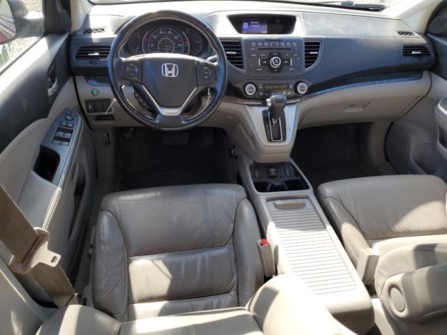 5J6RM4H7XDL074481 - 2013 HONDA CR-V EXL 勃艮第红 照片 8