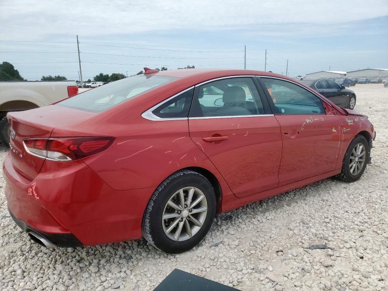 5NPE24AF6KH783924 - 2019 HYUNDAI SONATA SE Qırmızı foto 3