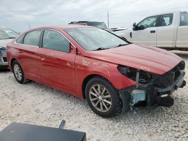 5NPE24AF6KH783924 - 2019 HYUNDAI SONATA SE Qırmızı foto 4