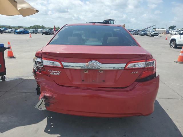 4T4BF1FK2CR233382 - 2012 TOYOTA CAMRY BASE RED photo 6