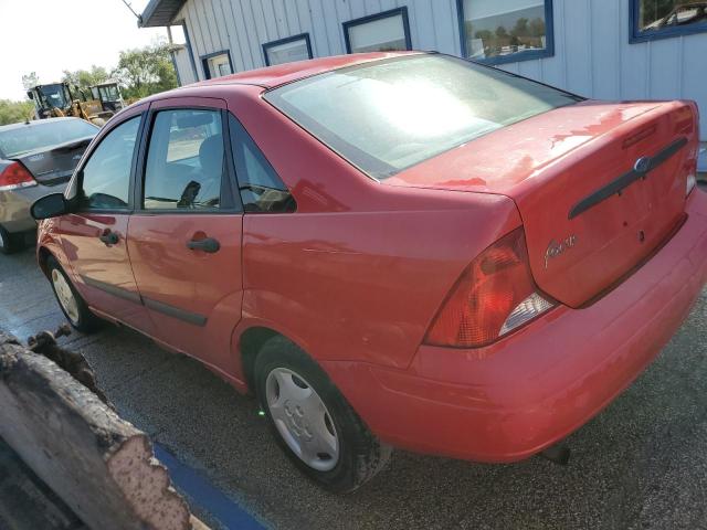 1FAFP33P81W142228 - 2001 FORD FOCUS LX RED photo 2