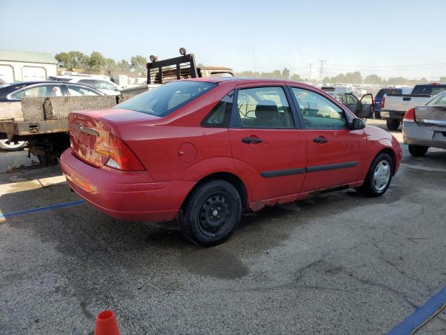 1FAFP33P81W142228 - 2001 FORD FOCUS LX RED photo 3
