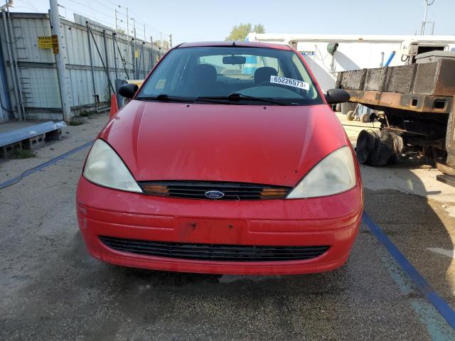 1FAFP33P81W142228 - 2001 FORD FOCUS LX RED photo 5