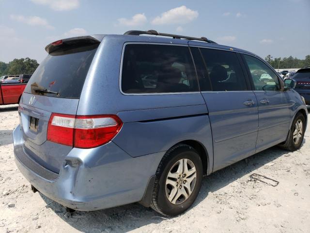 5FNRL38797B027548 - 2007 HONDA ODYSSEY EXL BLUE photo 3