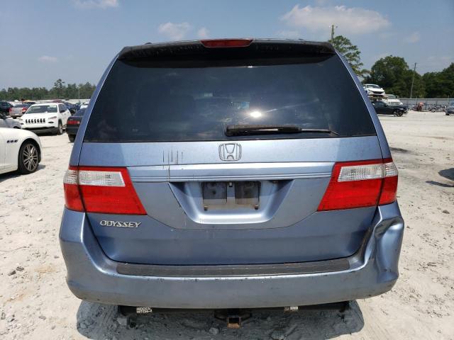 5FNRL38797B027548 - 2007 HONDA ODYSSEY EXL BLUE photo 6