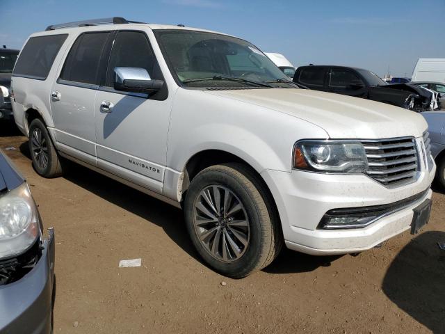 5LMJJ3JT6FEJ04637 - 2015 LINCOLN NAVIGATOR L WHITE photo 4