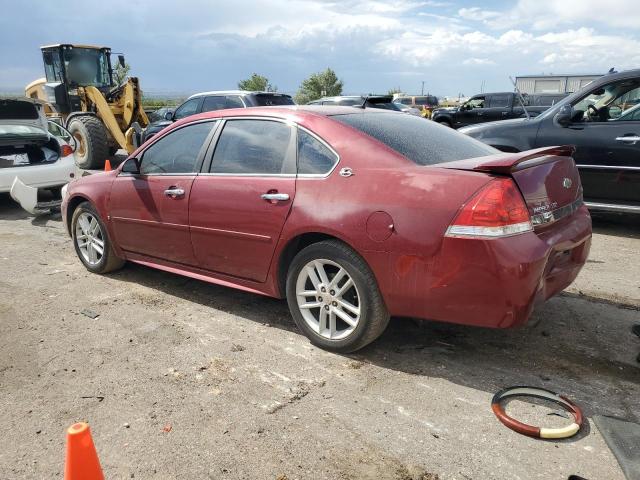2G1WU57M091303441 - 2009 CHEVROLET IMPALA LTZ RED photo 2