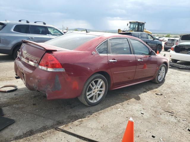 2G1WU57M091303441 - 2009 CHEVROLET IMPALA LTZ RED photo 3