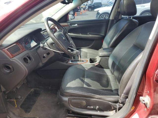 2G1WU57M091303441 - 2009 CHEVROLET IMPALA LTZ RED photo 7