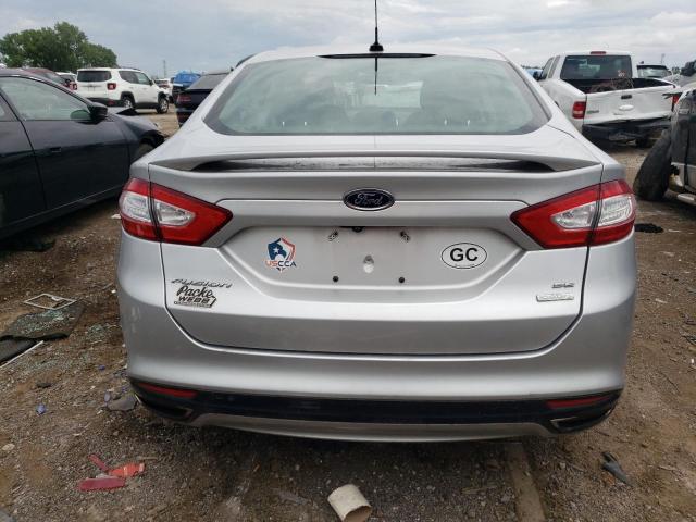 3FA6P0H90FR220570 - 2015 FORD FUSION SE SILVER photo 6