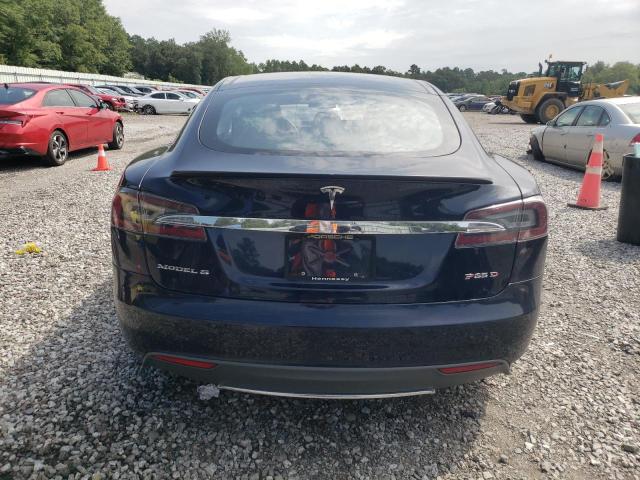 5YJSA1H22EFP64149 - 2014 TESLA MODEL S 蓝色 照片 6
