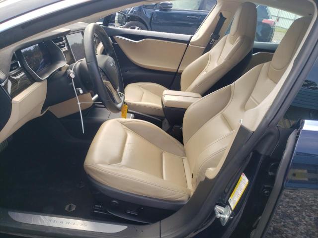 5YJSA1H22EFP64149 - 2014 TESLA MODEL S 蓝色 照片 7