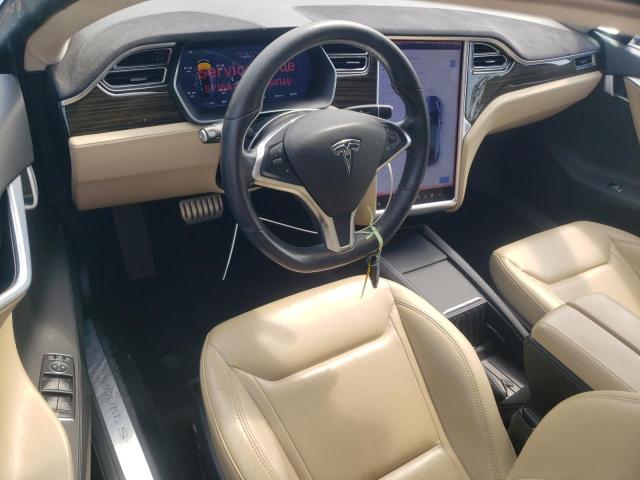 5YJSA1H22EFP64149 - 2014 TESLA MODEL S BLUE photo 8