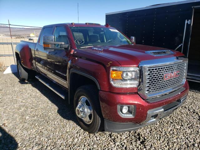 1GT42YEYXHF110751 - 2017 GMC SIERRA K3500 DENALI BURGUNDY photo 1