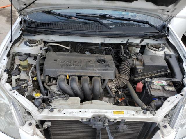 2T1KR30EX8C699599 - 2008 TOYOTA COROLLA MA XR WHITE photo 12