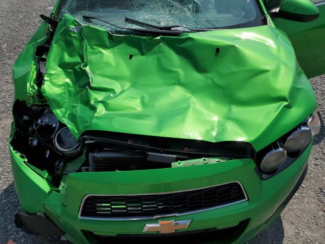 1G1JD5SB4G4123218 - 2016 CHEVROLET SONIC LT GREEN photo 11